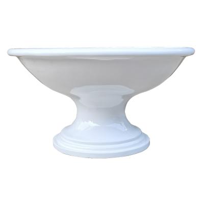 China Classic French Garden Planters Outdoor Fiberglass Planters for sale