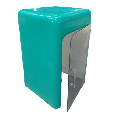 China Outdoor Phone Booths Custom Public Telephone Hood for sale