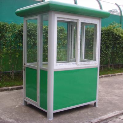 China Standard Security Booth With Reinforced Door And Ventilation System for sale