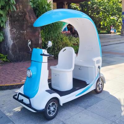 China Electric Four Wheeled Mobility Scooter Scenic Spot Sightseeing Car for sale