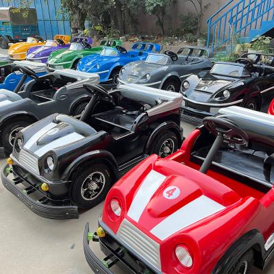 China Children'S Driving School DC 24V 40AH Battery Bumper Car Bus For Shopping Malls for sale