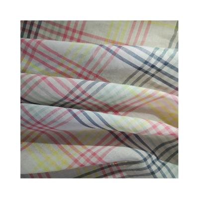 China Anti Pill Beautiful Plaid 98%cotton2%gold Pattern Yarn Dye Luxurious Widely Used Fabric for sale