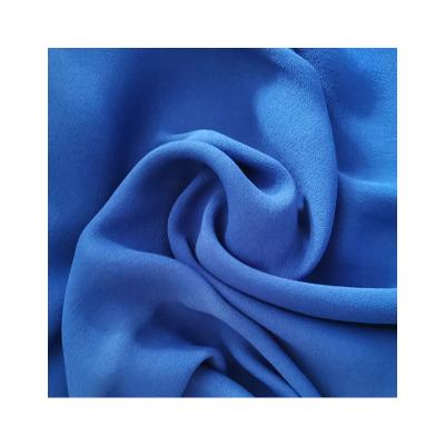 China Sustainable Hot Sales 100% Viscose Double Georgette Georgette Plain Heavy Dye Fabric for sale