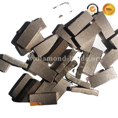 China Sharp And Long Life Quality Concrete Diamond Segments For Core Drill Bit Tips With GOOD PRICE for sale