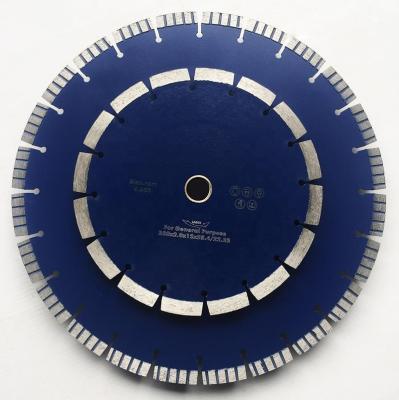 China Diamond Laser Welded Diamond Concrete saw blade for cutting reinforced concrete for sale