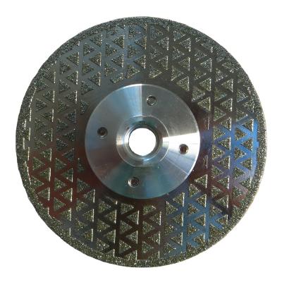 China China Marble Diamond Plated Disc 105mm 250mm Fast No Broken Edge With Low Price for sale