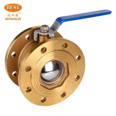 Китай General Factory Price Hot Sale Q40 Series One-piece Type Customization Brass Flanged Ball Valve продается