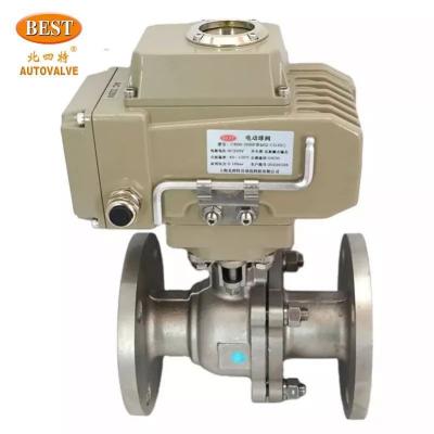 China General Open Closed Type C800-B Stainless Steel Series 2/2 Way Electric Ball Valve en venta