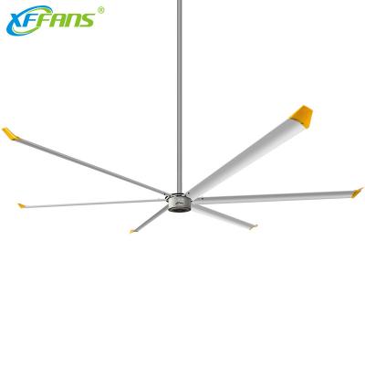 China Large Worshop Hvls 16ft Large Industrial Warehouse Ceiling Fan for sale