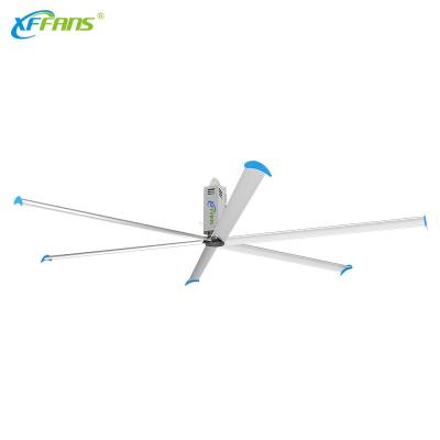 China Large Industrial Workshop 20ft Ceiling Fan For Dairy Farm Ventilation Cooling for sale