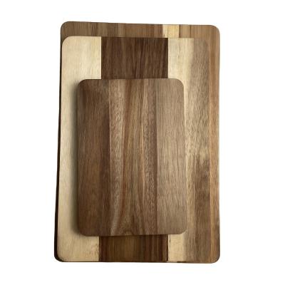 China DIY206301 Custom Kitchen Utensils Cutting Plates Simple Rectangle Acacia Wood Wooden Diyue Cutting Boards for sale