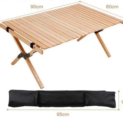 China DIY211133 DIY211133 DIY211133 DIY211133 Picnic Beech Wood Portable Table Nordic Outdoor Wooden Desk Pine BBQ Garden Furniture for sale