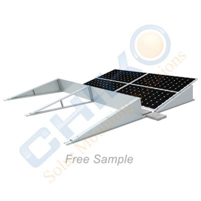 China Home No Drilling Rooftop Home Ballast Mounting Solar System For Flat Concrete Roof for sale