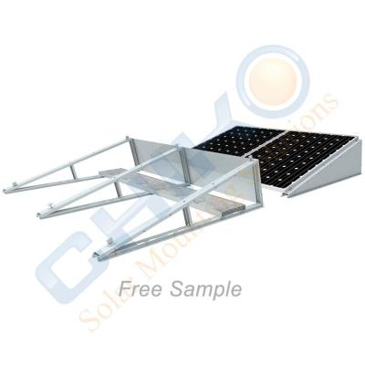 China Home PV Solar Panel Mounting Ballast / Structure For Flat Roof Solar System for sale