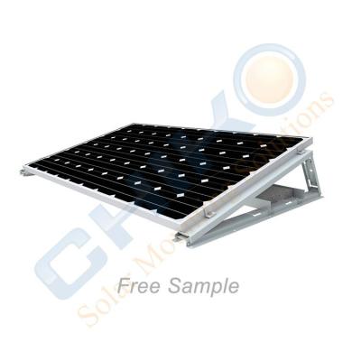 China Home Preassembled Adjustable Mounting PV Triangle Bracket For Flat Roof Solar Panel for sale