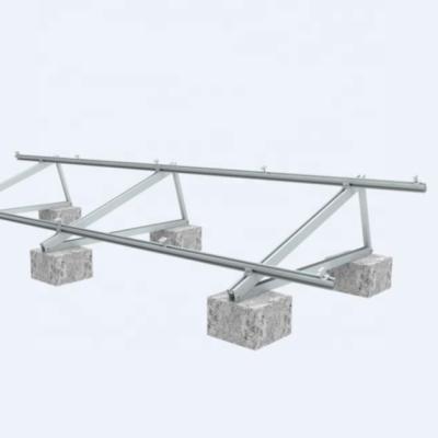 China Triangular Home Adjustable Solar PV Mounting / Brackets / Frames For Flat Roof for sale