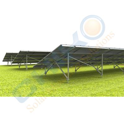 China Best Quality HOME Solar Power Systems Rack On Factory Ground Solar Rack for sale