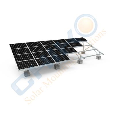 China HOME Solar Panel Post PV Mounting Structure Heavy Duty Ground Support for sale