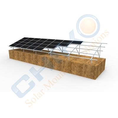 China China HOME Supplier Ground Solar Mounting and Solar Ground Mount Structures for Best Solar Panel Mounting System for sale