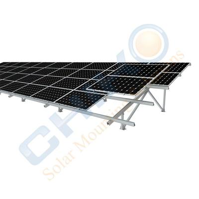 China ADJUSTABLE HOME OEM Aluminum Solar Panel Farm Ground Brackets System for sale