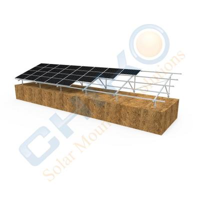 China Industrial Galvanized Steel Mounting Structure Panel Ground Mount Solar System for sale