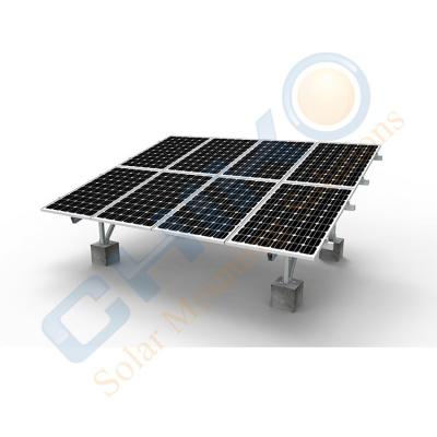 China Industrial Ground Mount Solar Panel Solar Panel Aluminum Alloy Ground Racking for sale