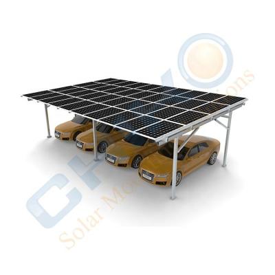 China HOME Aluminum SunRack Installation For Solar Cantilever Type Parking Lot Solar Rack for sale