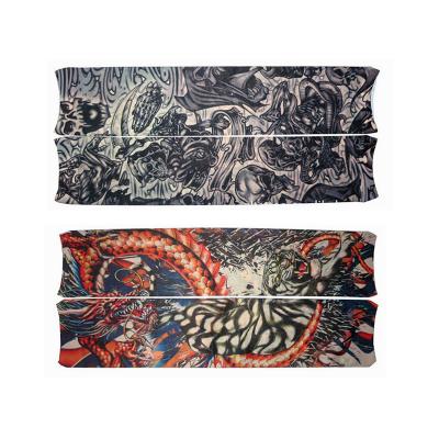 China High Simulation Tattoo Accessory Eco - Friendly Tattoo Sleeves Seamless Arm Flower Tattoo Sleeve for sale