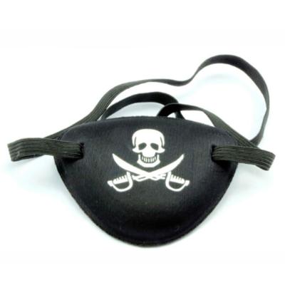 China For Pirate Games Printed Simple Pirate Eye Patch Eye Patch for sale