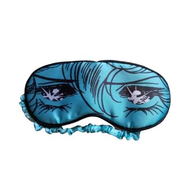 China High Quality Eco-friendly Heat Sublimation Printed Sleeping Eye Mask for sale