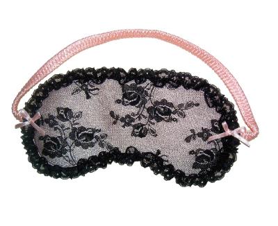 China Dark Circles Satin Lace Luxury Eye Mask for sale