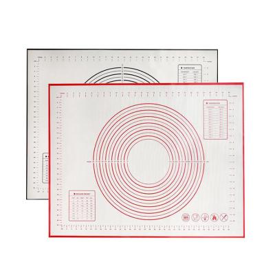 China Viable Non-Stick Silicone Dough Mat Silicone Baking Kneading Mat for sale