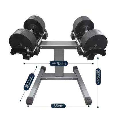 China Hot Selling Dumbbell Different Iron Weight Lifting Weight Bodybuilding And Muscle Rack Dumbbell Creasing Adjustable Suit for sale