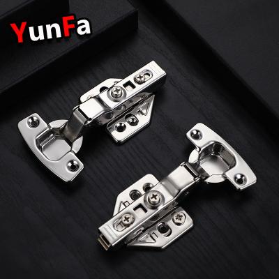 China Factory Hot Selling Modern Adjustable Hinge Iron 3D Self Closing Kitchen Cabinet Door Self Closing Damping Hinge for sale