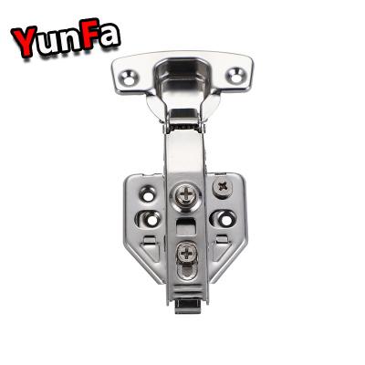 China Modern Furniture Kitchen Hardware Fixture Self-Discharge Hinges Cabinet Door 3D Iron Soft Closing Hinge for sale