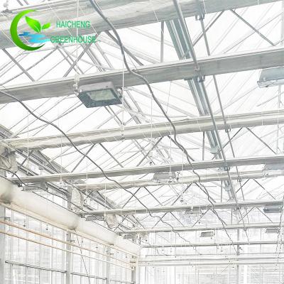 China China Cheapest Aluminum Glass Hydroponics Greenhouse Equipment for sale