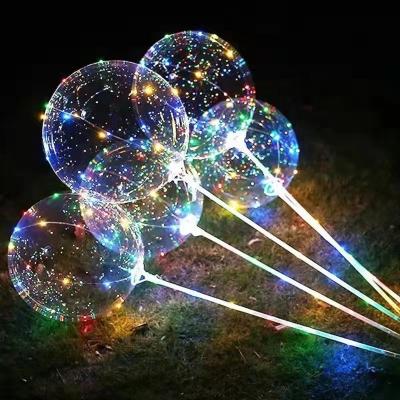 China 2022 Led String Lights Battery Operated Bobo Balloon Decoration 1m 10leds 2m 20led Mini Micro Copper Wire Curtain Light for sale