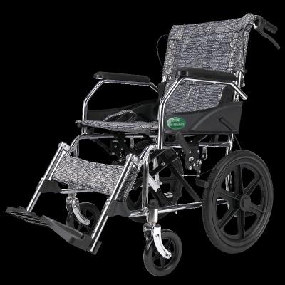 China Lightweight Cheaper Price Lightweight Folding Manual Wheelchair For Handicapped for sale