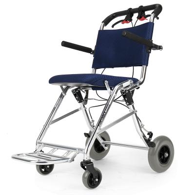 China Lightweight Collapsible Manual Wheelchair Folding For Travel for sale