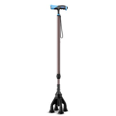 China 2020 new adjustable high quality aluminum alloy walking stick, cane for the elderly for sale