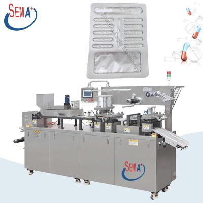 China Fully Automatic Small Alu-Alu Food Alu-PVC Capsule Blister Packing Machine Pharma Pill Packing Equipment for sale