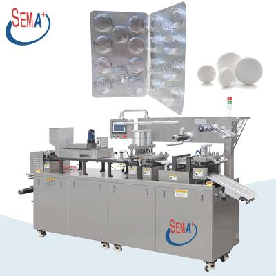 China Automatic Food Tablet Pill Capsule Capsule Aluminum Plastic Blister Packing Machine for sale