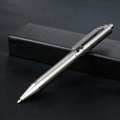 China Wholesale Custom Tactical Pen TL-BI004 Logo Outdoor TC4 Titanium Alloy TC4 Titanium Relief TC4 Titaniumm Self Defense Ballpoint Pen Titanium Alloy HWZBBEN for sale