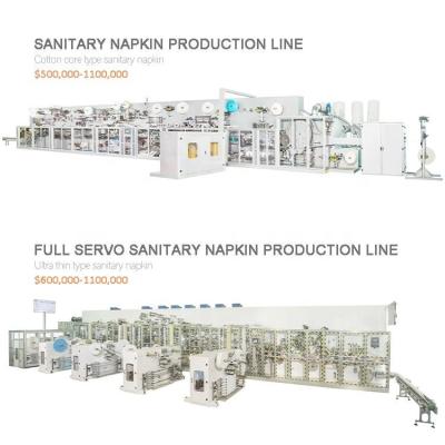 중국 위생용 냅킨 제조 기계 여성용 패드 남아프리카 공화국 가격 위생용 패드 제조 기계 자동 판매용