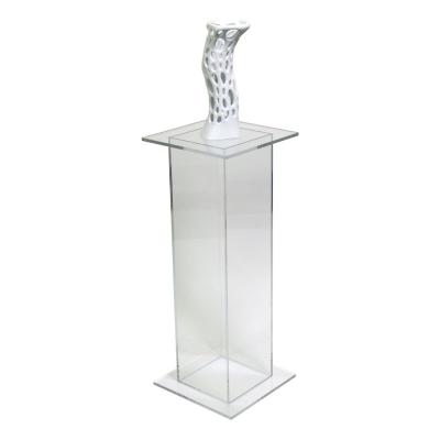 China vertical & fashionable clear acrylic pedestal for painting model for sale