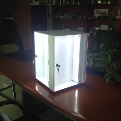 China Eco-friendly hot sale acrylic earring display stand, rotating earring holders, led necklace display stand for sale