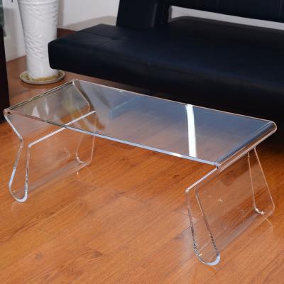 China (Size) Household Furniture Modern Style Adjustable Customized Acrylic Table for sale