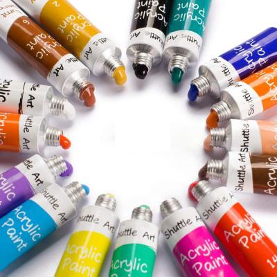 China Kids/Students/Beginners/Various Artist Top Selling Items 2ml Color Set 6 Color Cheap Acrylic Paint Kit for sale