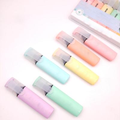 China 2021 New Design Plastic Printing White Blue Custom Marker Pen Set for sale