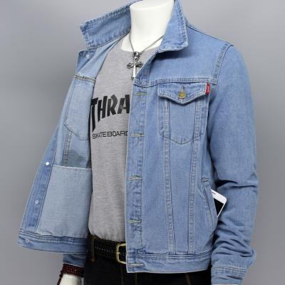 China Customized Men's QUICK DRY Warm Denim Jackets Manufacturer Design Sale OEM/ODM Men's Denim Jacket Oversized Sports Jacket For Men for sale